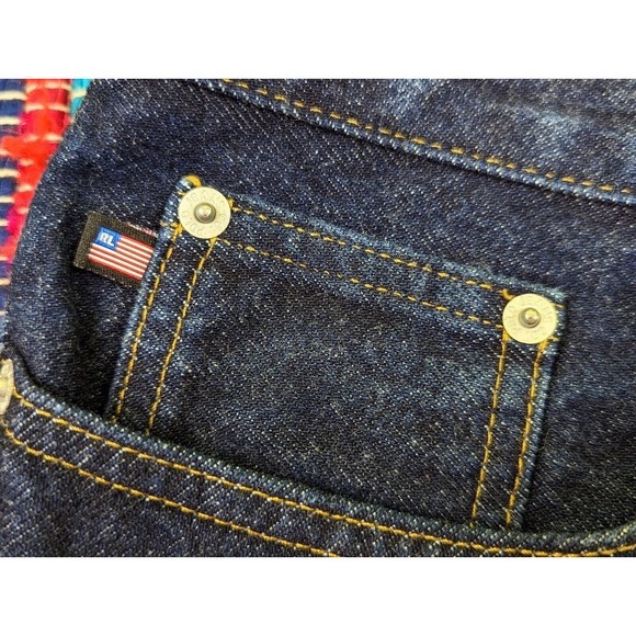 VTG RALPH LAUREN POLO JEANS Co. Weekender Women's 6x29 Rinse Straight Jeans EUC - Picture 4 of 12